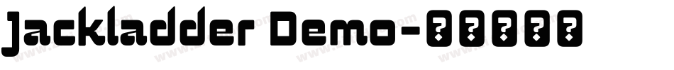 Jackladder Demo字体转换